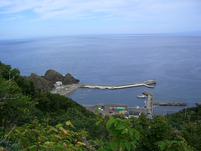 龍飛崎灯台から見る風景