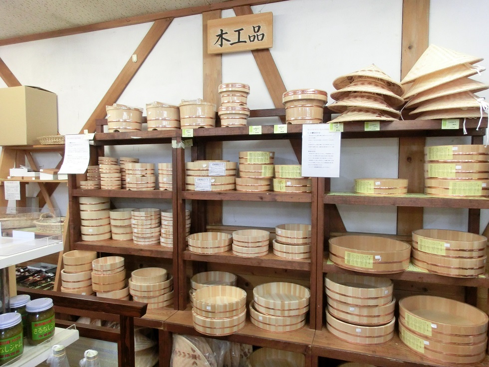ヒノキの木工製品