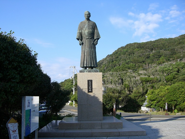 ジョン万次郎の像