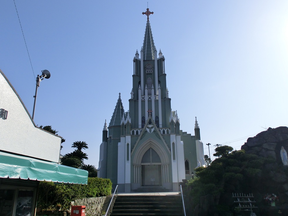 平戸島のザビエル教会