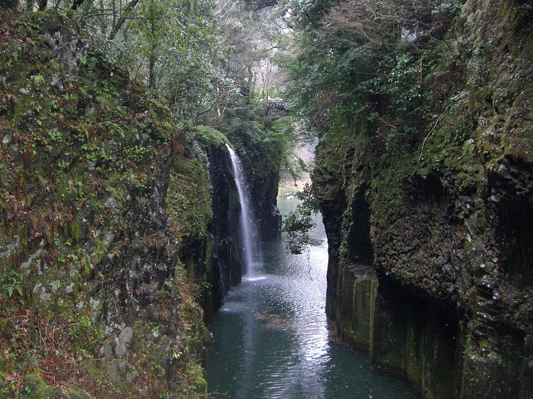 高千穂峡の真名井の滝