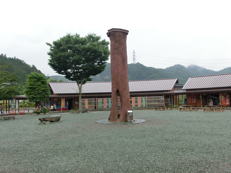 妙義山大天狗守護木