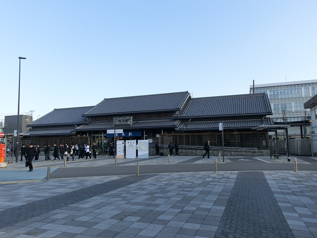 道の駅 | 水の郷さわら | 佐原の商家をイメージしたJR佐原駅舎