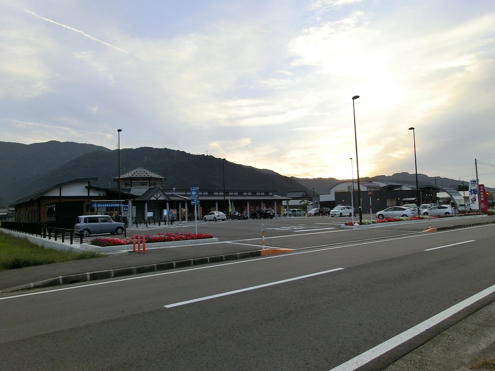 道の駅 | 禅の里 | 駅施設遠景