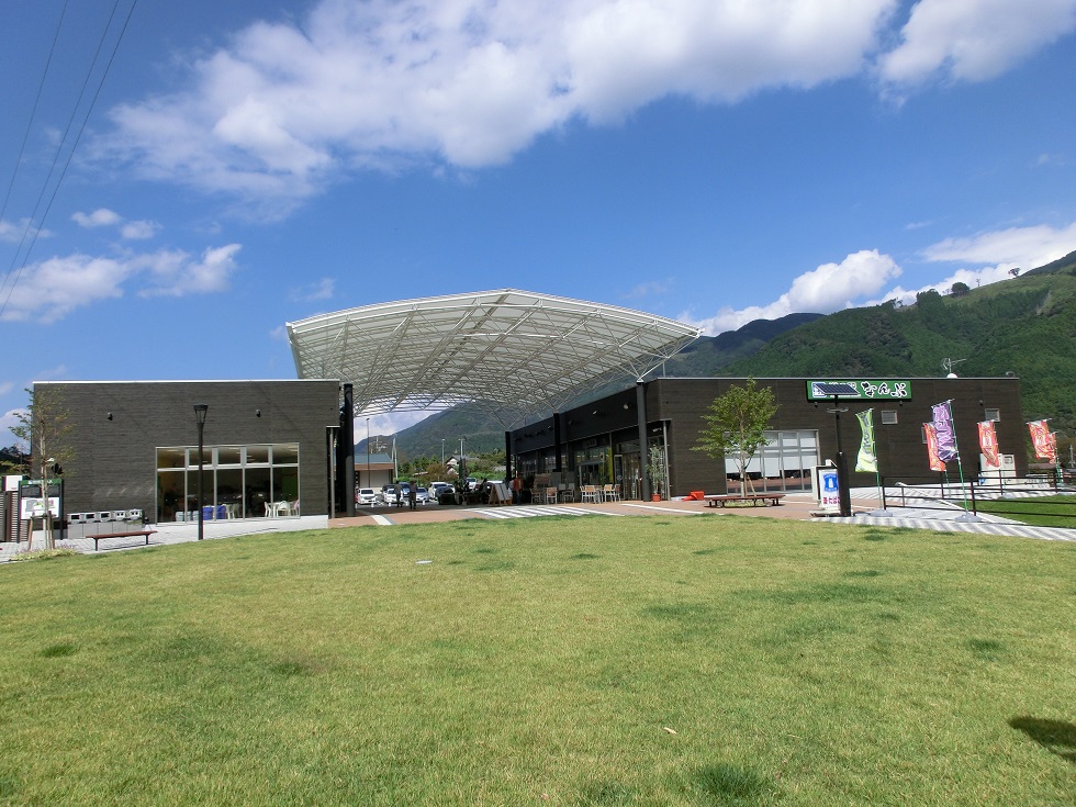 道の駅　なんぶ | 道の駅遠景