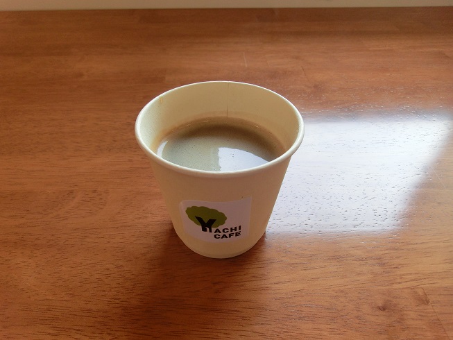 道の駅「八千穂高原」の喫茶店の名物「やちコーヒー」の写真
