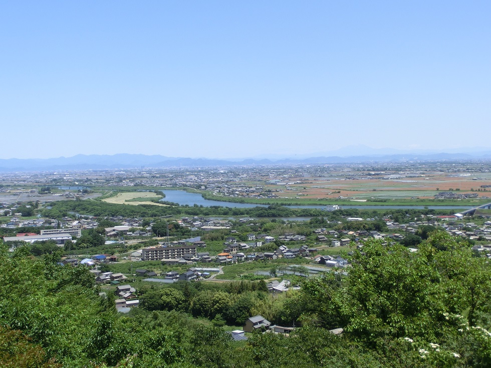 道の駅 | 月見の里　南濃 | 濃尾平野の風景