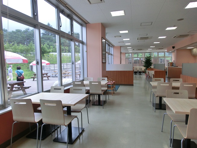 「道の駅　すばしり」のレストラン「ふじあざみ」の写真