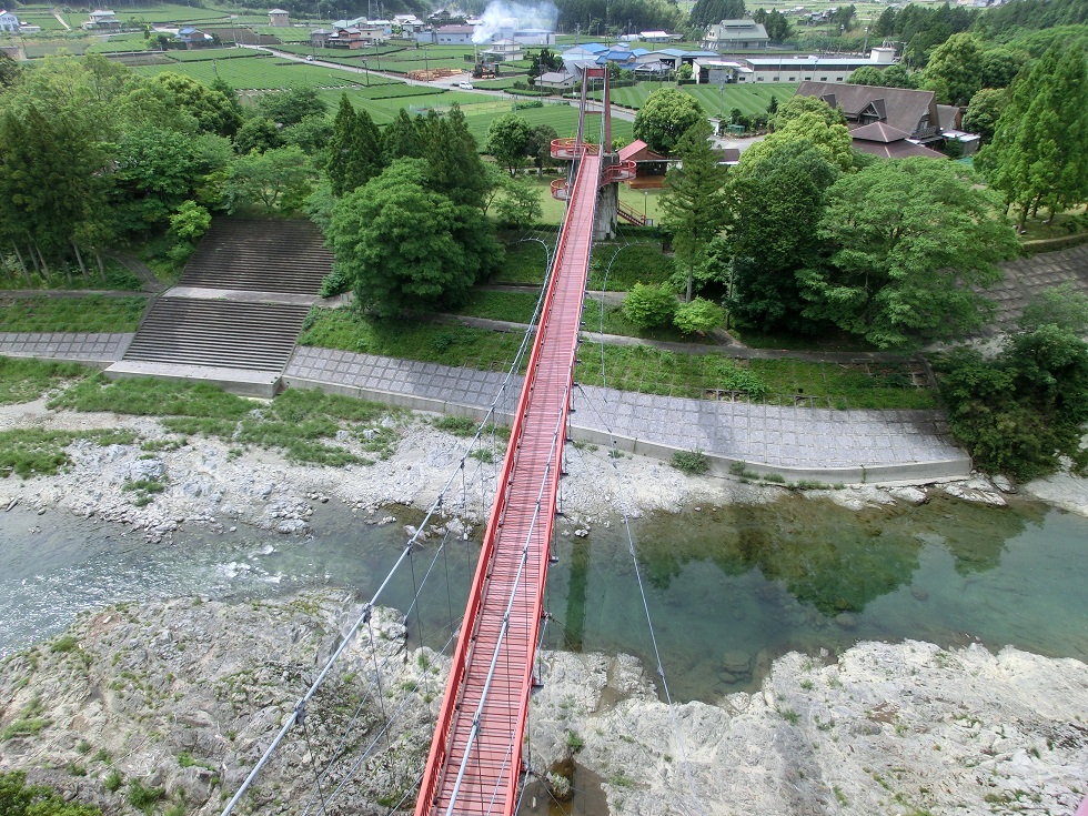 櫛田川に架かる茶倉橋