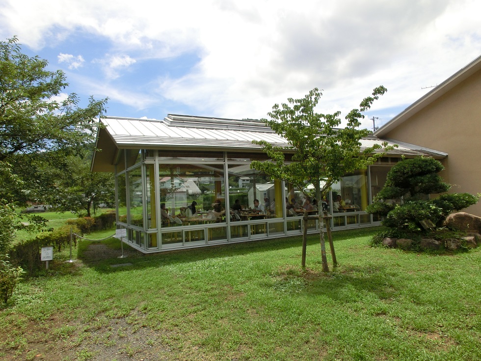 「道の駅　能勢」のレストラン「ひだまり」の写真