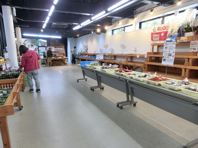 現在の「道の駅　かなん」の写真