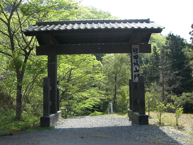 竹田城山門の写真