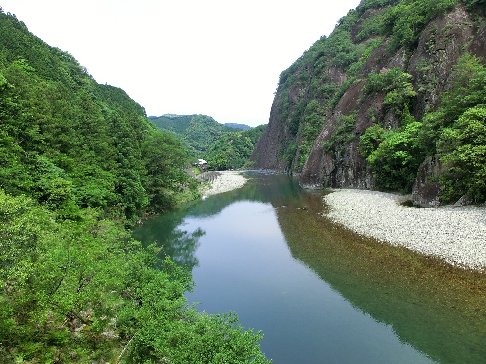 古座川峡の風景