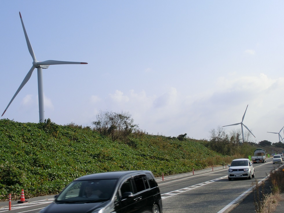 風力発電用の風車