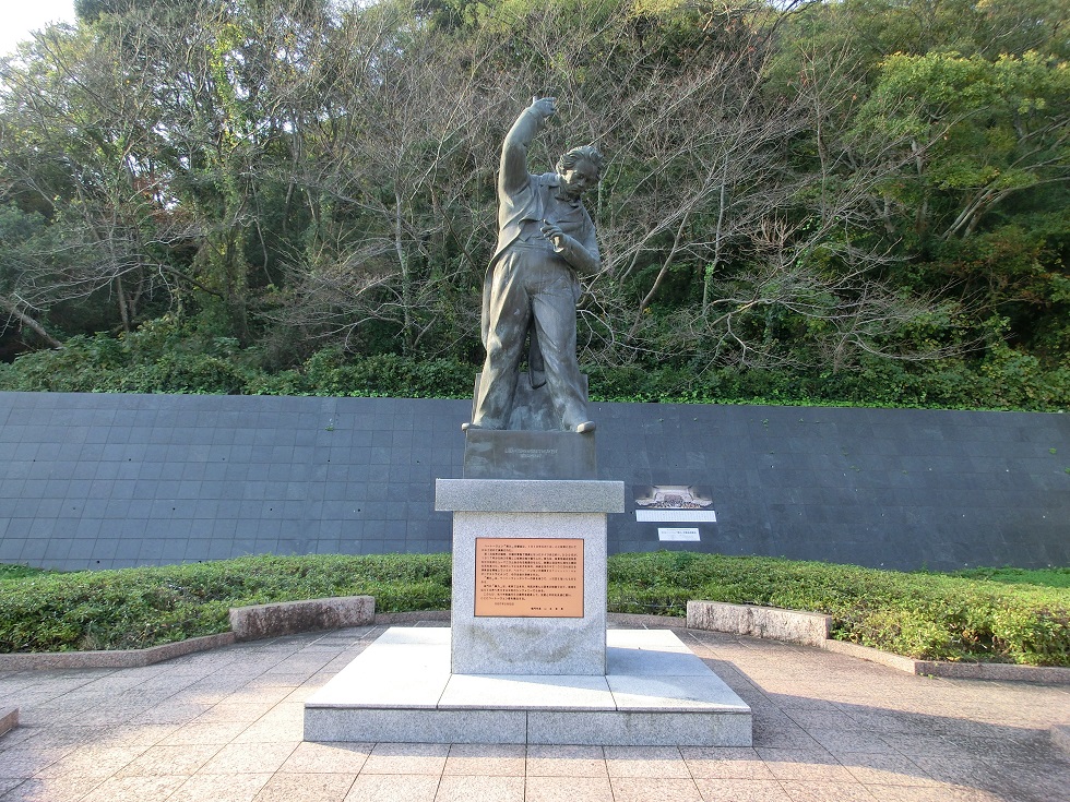ベートーベンの銅像