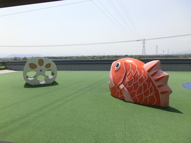 道の駅 | くるくるなると | 屋上広場