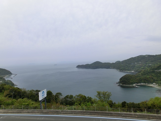 道の駅　佐田岬半島ミュージアム | 屋上から見る伊予灘(瀬戸内海)
